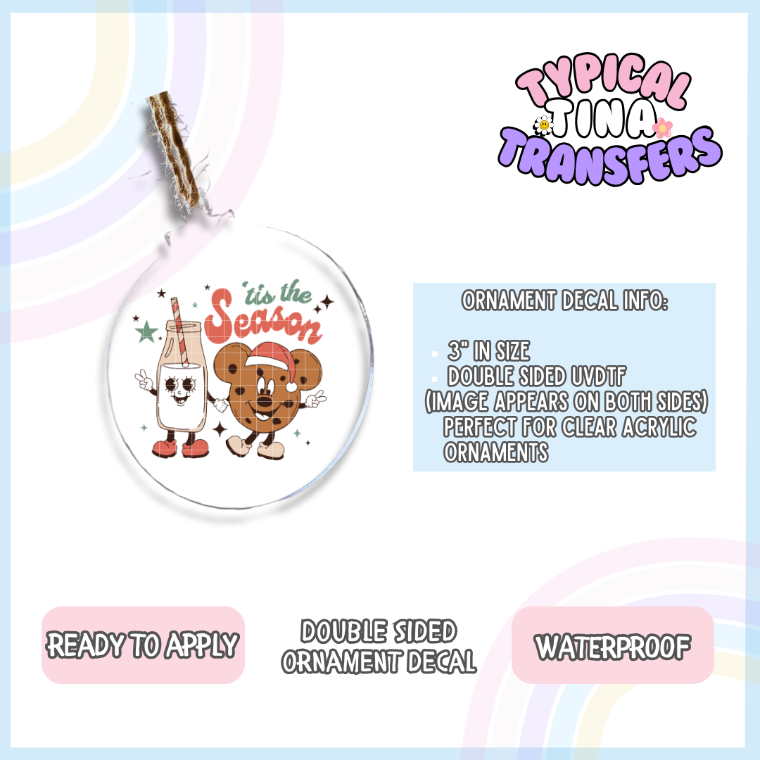 Magical Tis the Season | 3" Ornament Decal